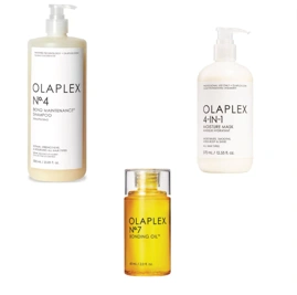 Extra Olaplex csomag (No.4 Sampon 1000ml + 4in1 Hidratáló maszk 370ml+ No. 7 Bonding olaj 60ml) + Ajándék OLAPLEX BLONDE ENHANCER TONING SHAMPOO NO.4P - 250ml főképe